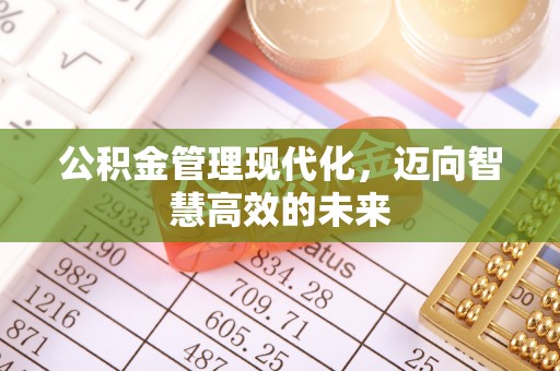 茌平公积金管理现代化，迈向智慧高效的未来